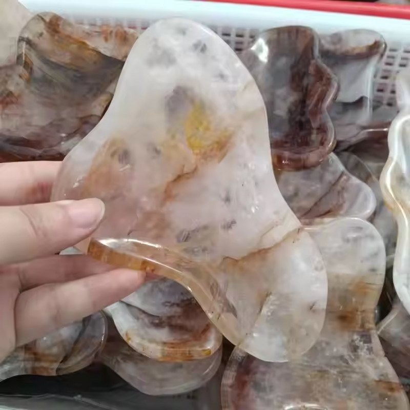 Golden Healer Crystal Quartz Bowl Manufacturer - Wholesale Natural Freeform High Quality Healing for Decoration