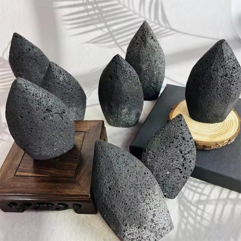 Lava Stone Ornament Manufacturer - Natural Crystal Quartz Healing Volcanic Rock Free From for Gift