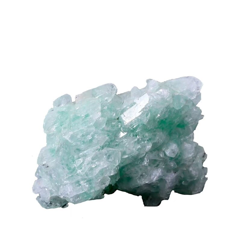 Green Strawberry Crystal Cluster Ornament Manufacturer - Natural Raw Crystal Flower for Fish Tank Landscaping