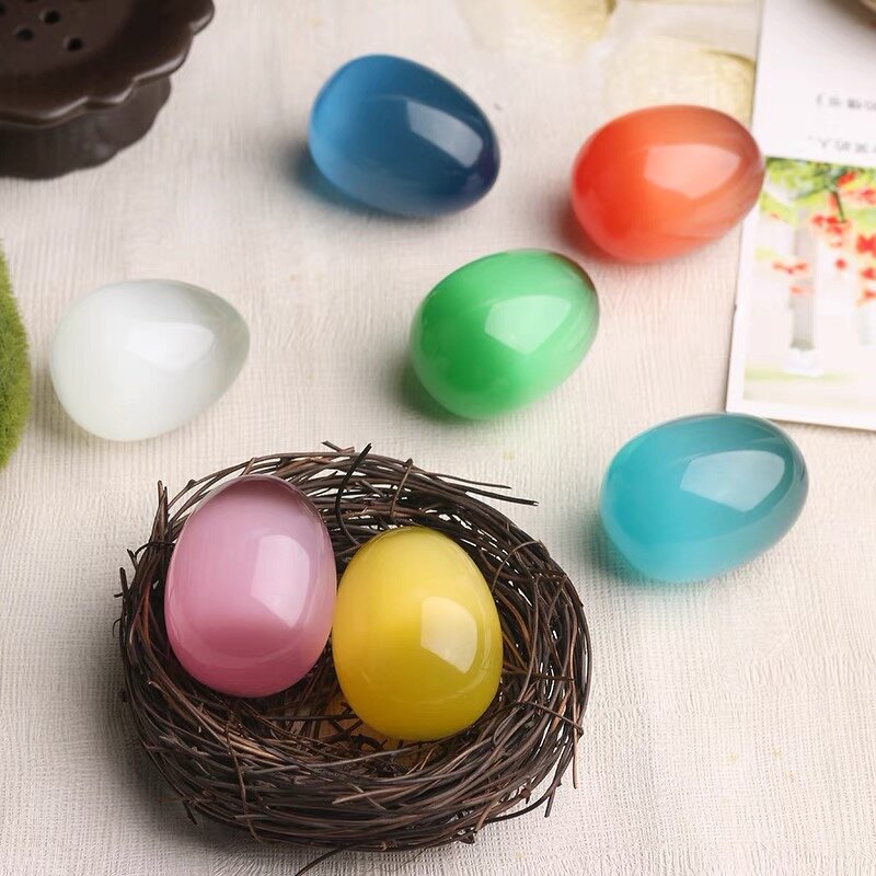 Orange Cat's Eye Stone Egg Manufacturer - Wholesale Shaped Specimen Gemstone Crystal Massage Yoni Egg
