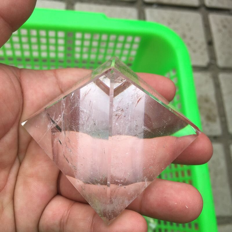 White Crystal Energy Pyramid Manufacturer - Wholesale Natural Healing Gemstone Chakra