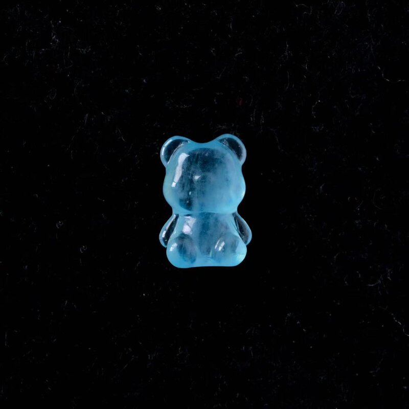 Aquamarine Bear Crystal Raw Stone Manufacturer - Natural Polished Carved Small Ornaments