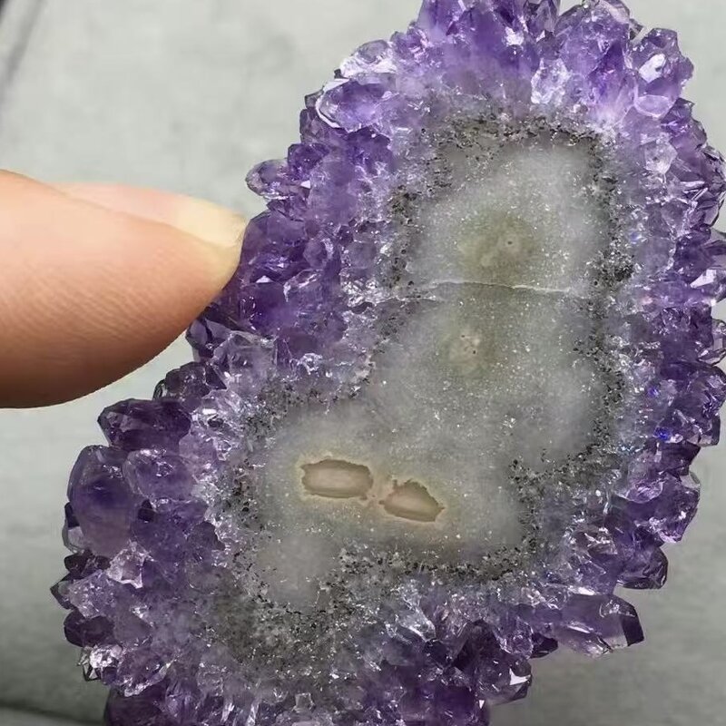 Amethyst Flower Cube Manufacturer - Wholesale High Quality Natural Quartz Raw Stone Polished Engraving Home Decoration Mascot