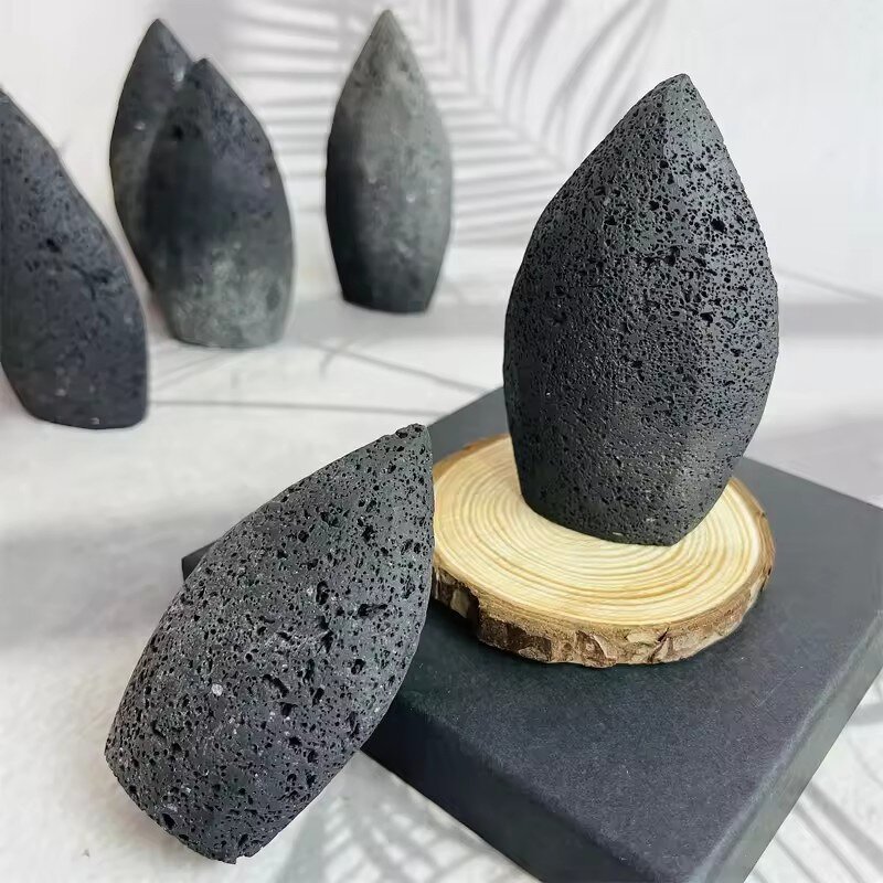 Lava Stone Ornament Manufacturer - Natural Crystal Quartz Healing Volcanic Rock Free From for Gift