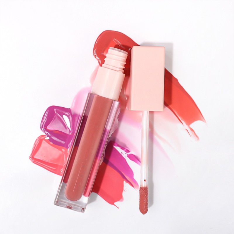 Lip Gloss Manufacturer - Wholesale Private Label 58 Colors Pink Tube