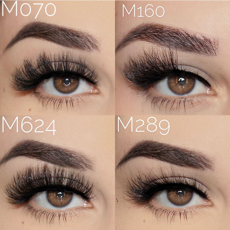 Strip Eyelashes Wholesale Manufacturer - Natural Black Wispy 15mm 3D