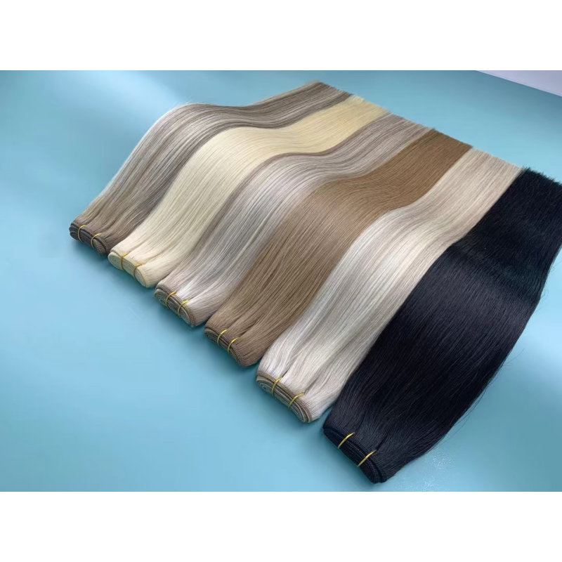 Hair Extension Manufacturer - 12A White Blond 100% Remy Human Hair