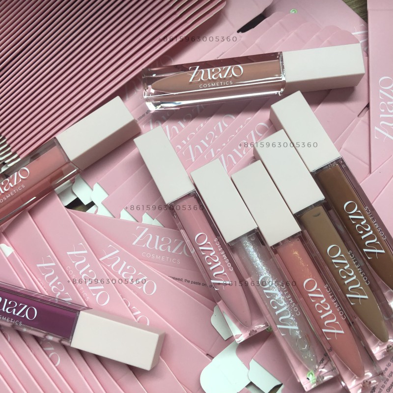 Lip Gloss Vendor Factory - Soft Pink Custom Brand Hydrating High Pigment