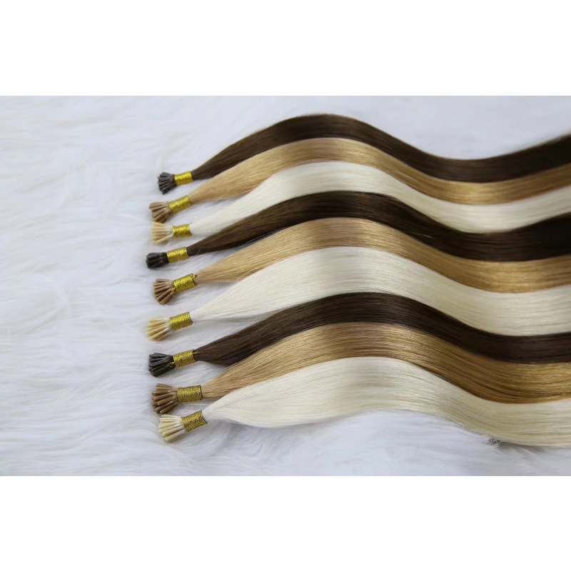 I-tip Hair Extension Factory - Full Shine Keratin 100g Platinum Blonde