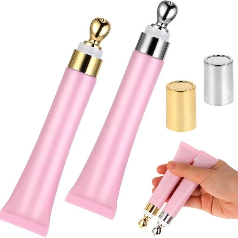 Lip Gloss Tube Manufacturer - Zinc Alloy Squeeze 15ml 20ml Holographic