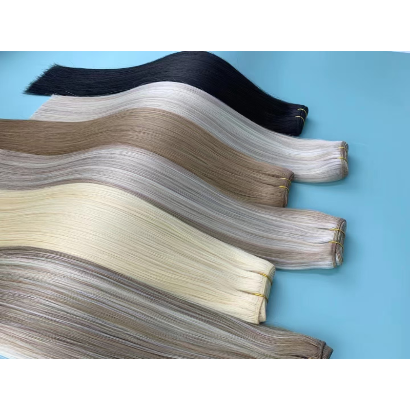 Hair Extension Manufacturer - 12A White Blond 100% Remy Human Hair