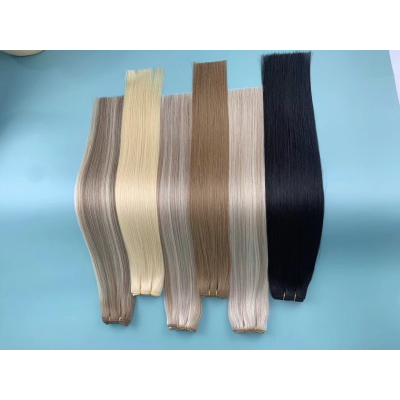 Hair Extension Manufacturer - 12A White Blond 100% Remy Human Hair