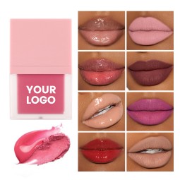 Matte Lipstick Factory - Wholesale Clear Pink Liquid Lip Gloss 58 Colors