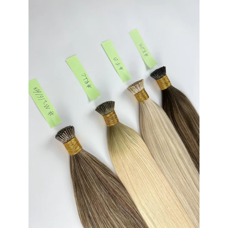 I-tip Hair Extension Factory - Full Shine Keratin 100g Platinum Blonde