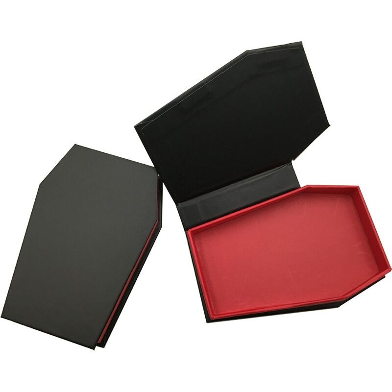 Halloween Lash Packaging Factory - Custom Coffin Magnetic Sliding Box