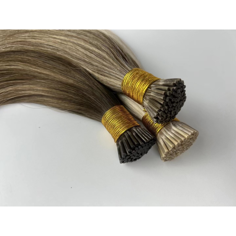 I-tip Hair Extension Factory - Full Shine Keratin 100g Platinum Blonde