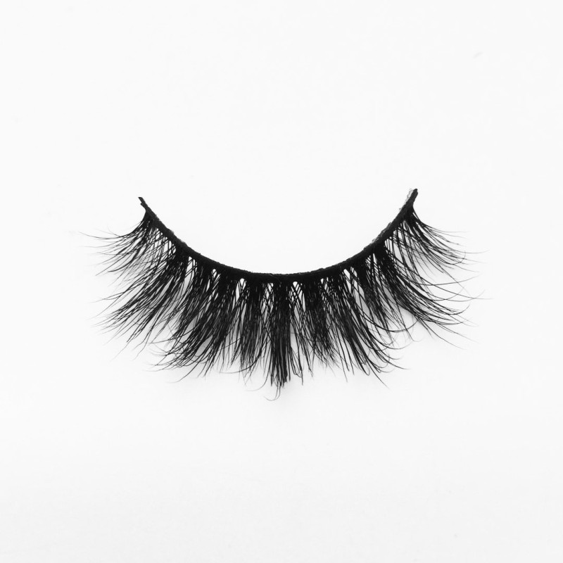 Strip Eyelashes Wholesale Manufacturer - Natural Black Wispy 15mm 3D