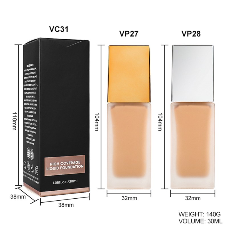 Liquid Foundation Factory - Private Label Hydrating Full Coverage SPF15