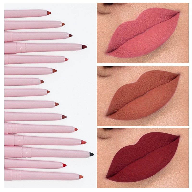 Lip Liner Pencil Manufacturer - Private Label Creamy Matte Vegan Waterproof