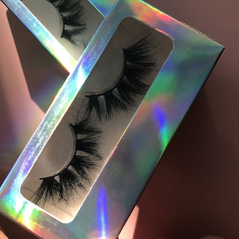 3D Mink Lashes Factory - 25mm Customize Box Packaging Eyelashes