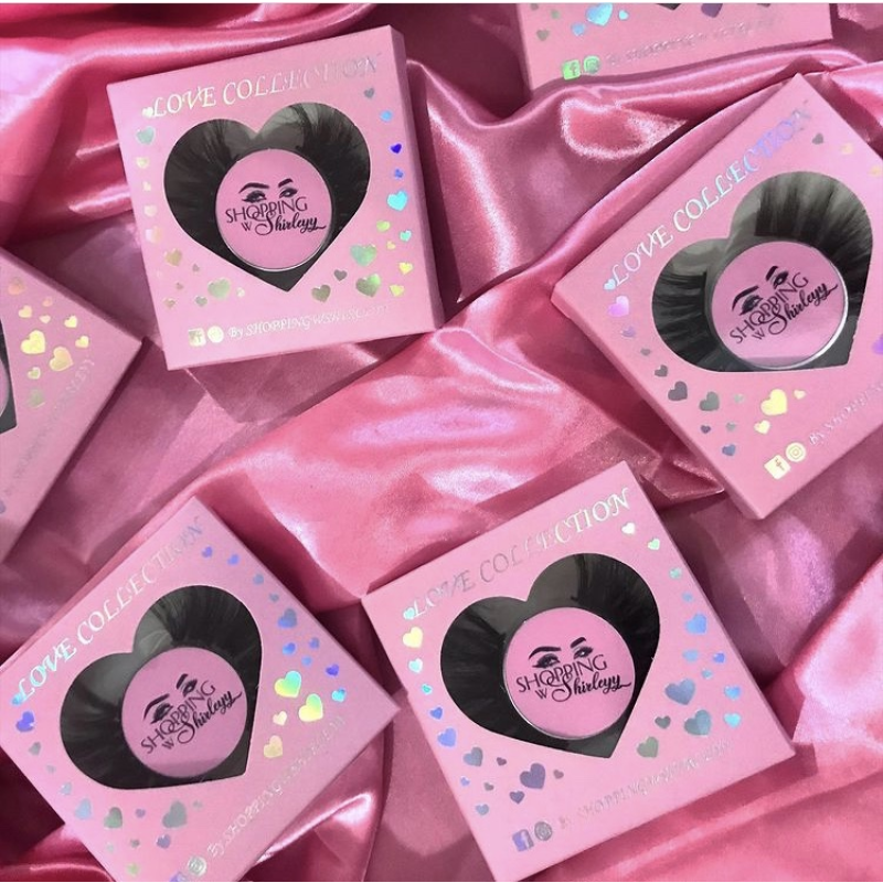 Eyelash Paper Box Factory - Custom Logo Empty Pink Lash Kit Box