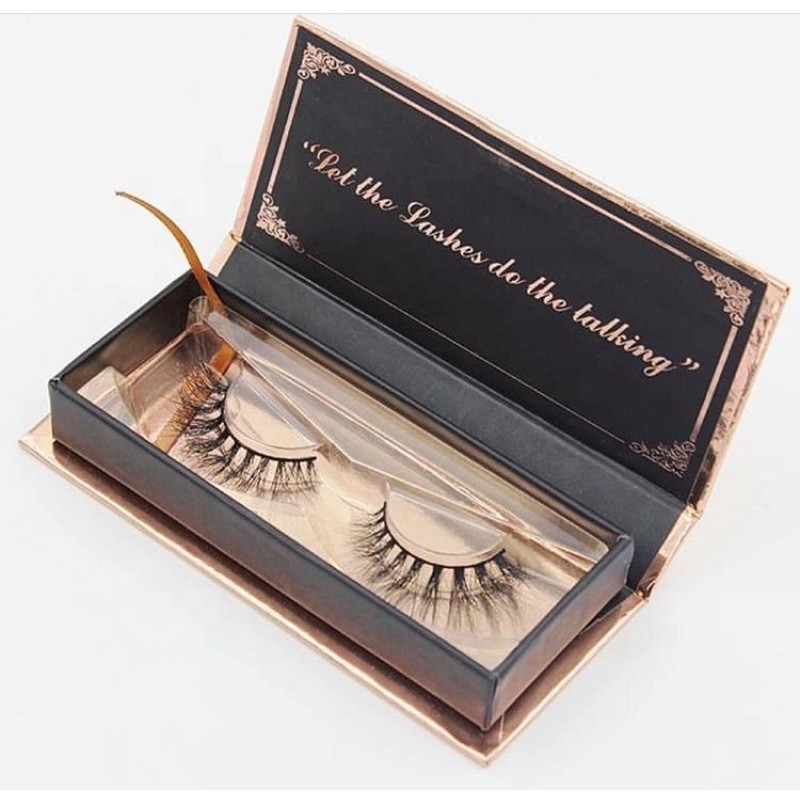 Fluffy Eyelash Box Factory - Custom Logo 15-28mm 3D Effect Mink