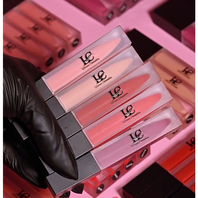 White Lip Gloss Factory - Low MOQ Custom Pink Tube Box Clear Gloss