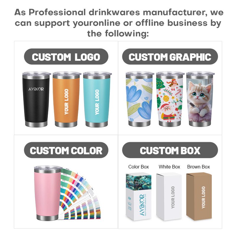 Travel Tumbler Cup Manufacturer - Custom Logo Promotional Gift 20oz Matte Double Wall Insulated Stainless Steel for Car Beer Coffee