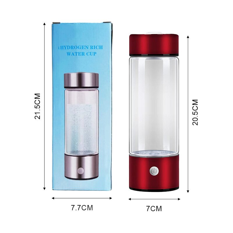 Hydrogen Alkaline Water Bottle Manufacturer - Customized Premium 14oz Double Wall Insulation Portable Customizable Gift