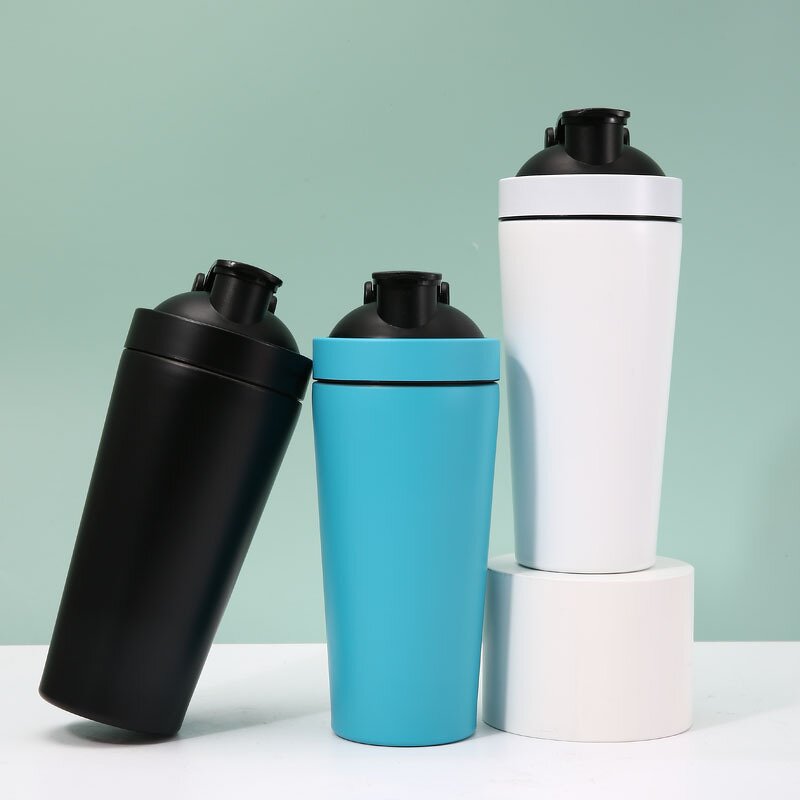 Protein Mixer Shaker Tumbler Manufacturer - New Arrival 17oz Stainless Steel Sports Bpa Free Vortex with Logo