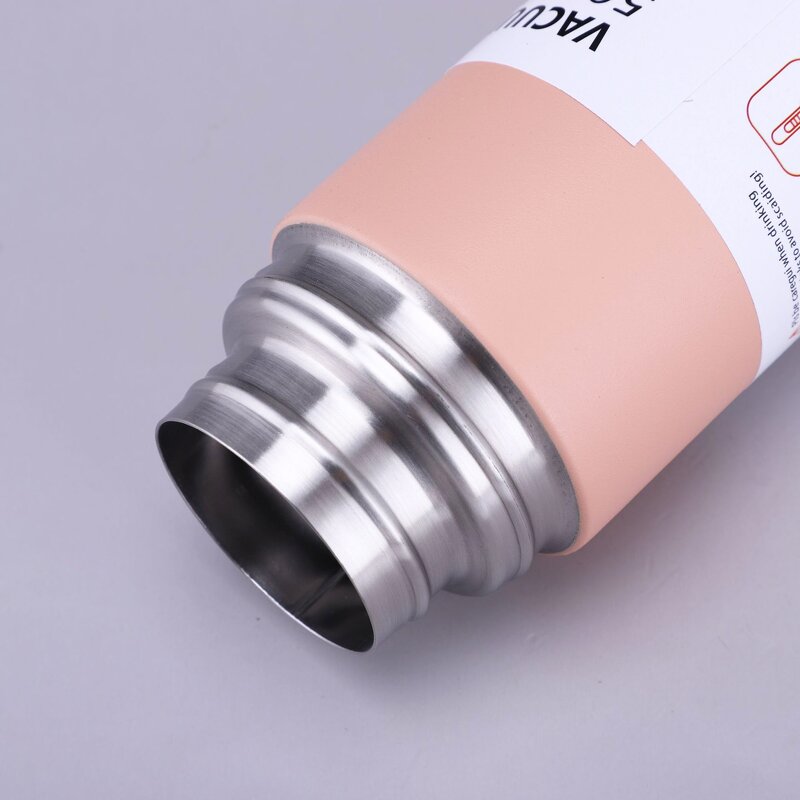 Coffee Drinking Thermos Manufacturer - Party Favor Gift 500ml Green Vacuum Insulated Stainless Steel Flask Set with 3 Cups