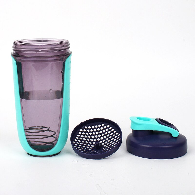 Fitness Gym Shaker Cup Manufacturer - Wholesale 22oz Portable Double Wall Strawberry Plastic BPA Free for Protein Powder Customizable