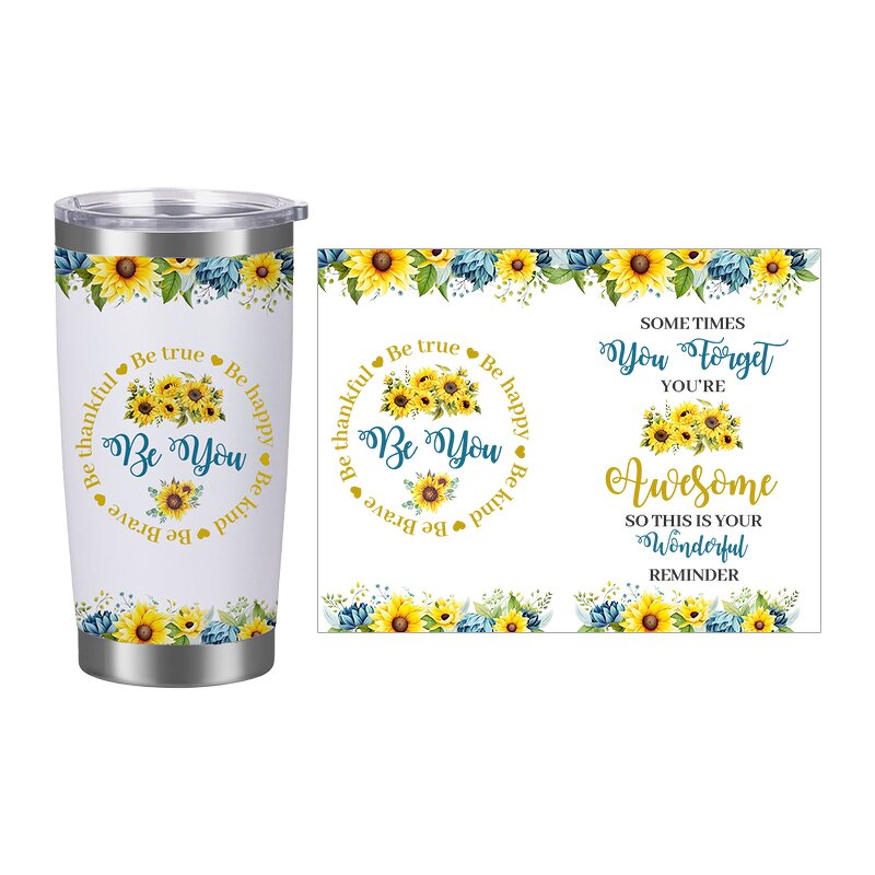 Coffee Mug Tumbler Manufacturer - Custom Religious Christian Inspirational Gift 20oz Stainless Steel Leak-Proof Vacuum Travel