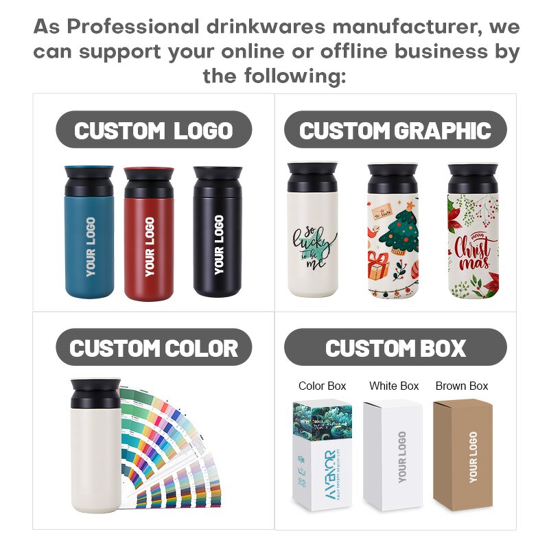 Smart Water Bottle Manufacturer - Custom Logo Led Temperature Display 500ml Jaandi Leak-proof Thermos Stainless Steel Sports Gym