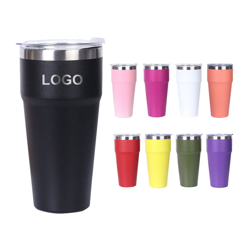 Vacuum Thermos Ice Cup Manufacturer - Custom Logo Stainless Steel Double Wall Car Portable Coffee with Pack Flask