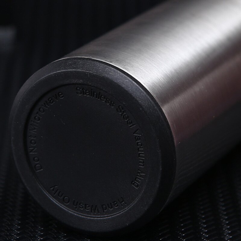 Smart Thermos Manufacturer - Custom Logo Giveaways Gift 16oz Led Temperature Display Stainless Steel Vacuum Flask Water Bottle