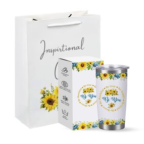 Coffee Mug Tumbler Manufacturer - Custom Religious Christian Inspirational Gift 20oz Stainless Steel Leak-Proof Vacuum Travel