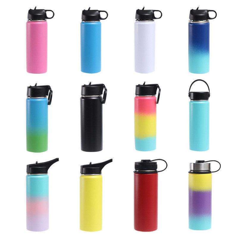 Sports Water Flask Manufacturer - Custom Logo Stainless Steel Insulated Vacuum Outdoor