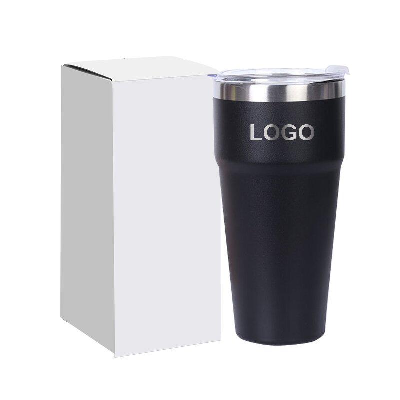 Vacuum Thermos Ice Cup Manufacturer - Custom Logo Stainless Steel Double Wall Car Portable Coffee with Pack Flask