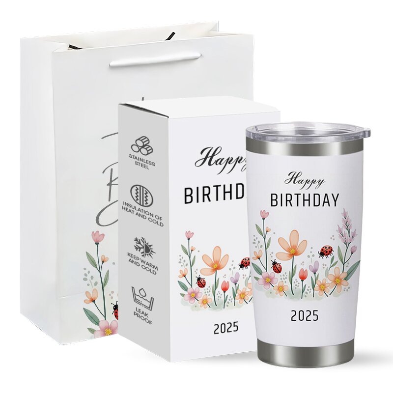 Tumbler Manufacturer - Personalized Birthday Return Gift 20 Ounce BPA Free Stainless Steel Double Wall Vacuum Insulated