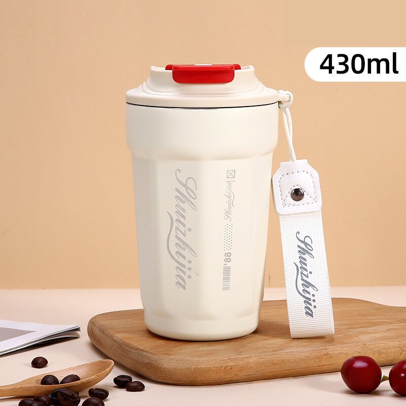 Water Coffee Cup Manufacturer - Popular Gift Portable Internet Celebrity Large Mouth 316 Stainless Steel Insulated for Men Women