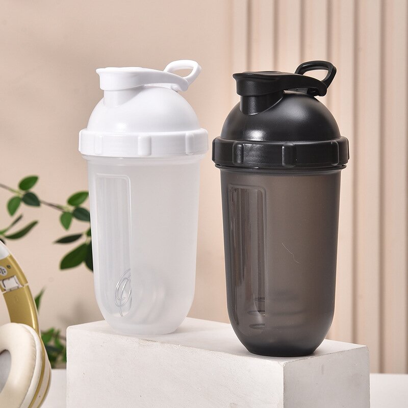 Protein Shaker Bottle Manufacturer - Novel Promotion Gift 500ml Purple Yellow Bpa Free Gym Fitness Plastic with Custom Logo