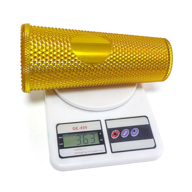 Studded Cup Tumbler Manufacturer - Customized 24 Ounce Metallic Rose Gold Glitter Double Wall with Straw Lid