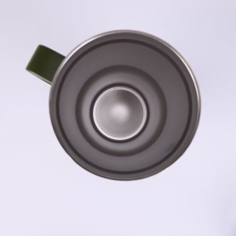 Travel Tumbler Manufacturer - Promotional Festival Gifts 30oz Army Green Stainless Steel Insulation Vacuum Handgrip for Milk Beer Coffee