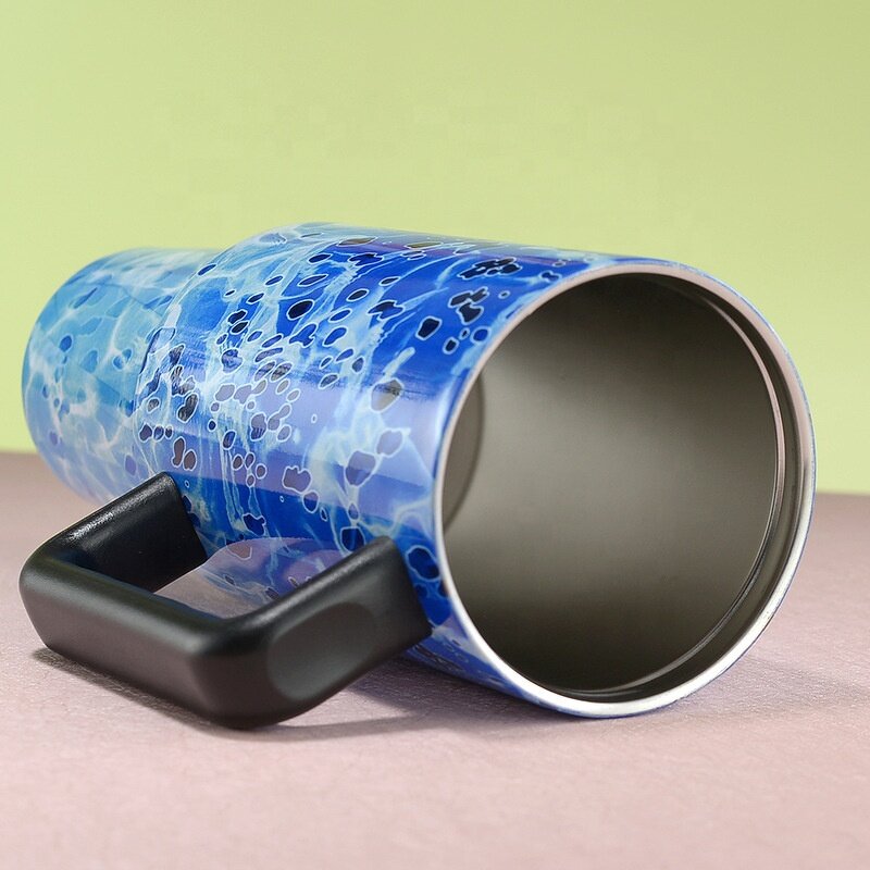 Coffee Tumbler Manufacturer - Custom Corporate Holiday Gift 40oz Full Printed Vintage Double Wall Vacuum Insulated Stainless Steel Boba