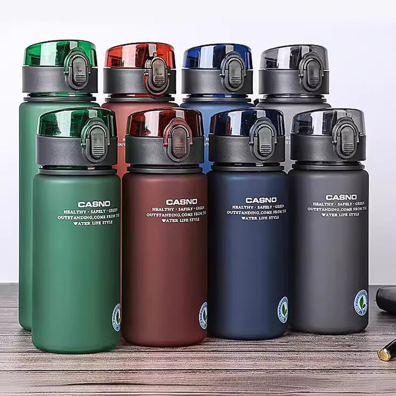 Drinking Water Bottle Cup Manufacturer - Wholesale Creative Portable Frosted with Lid Food Grade Sports for Camping