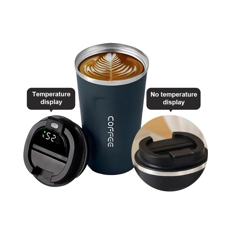 Smart Water Bottle Cup Manufacturer - Outdoor Simple Portable 304 Vacuum Stainless Steel Intelligent Temperature Display Led