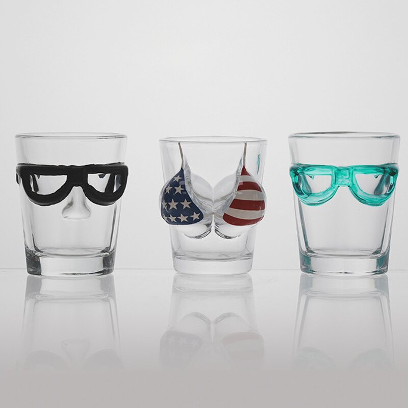 Cocktail Glass Manufacturer - Custom Creative Sexy Lady Body Shape Whiskey Goblet Wine Shot for Party Bar Ktv Nightclub