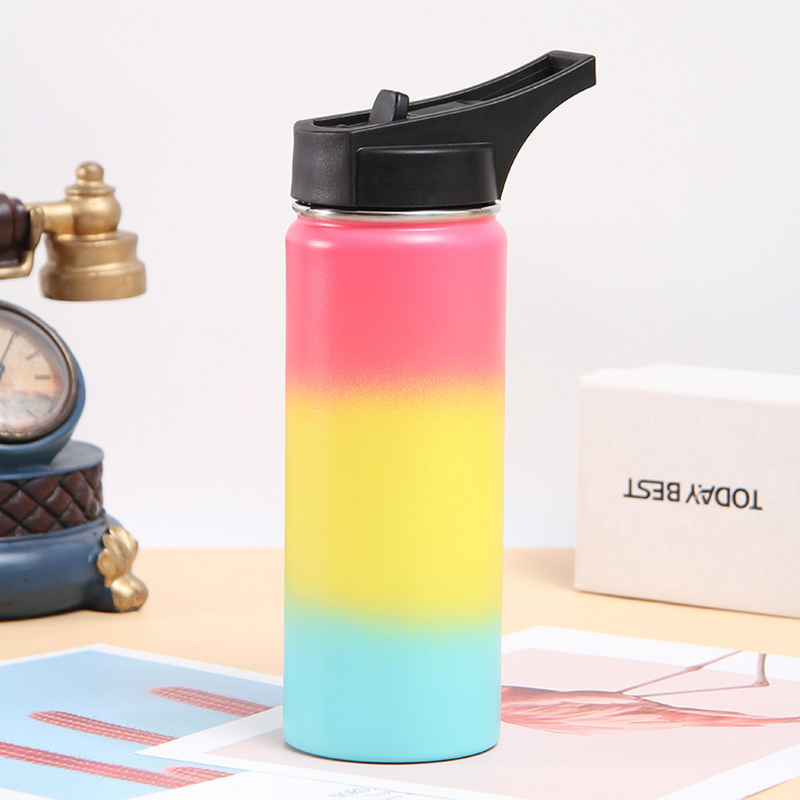 Sports Water Flask Manufacturer - Custom Logo Stainless Steel Insulated Vacuum Outdoor