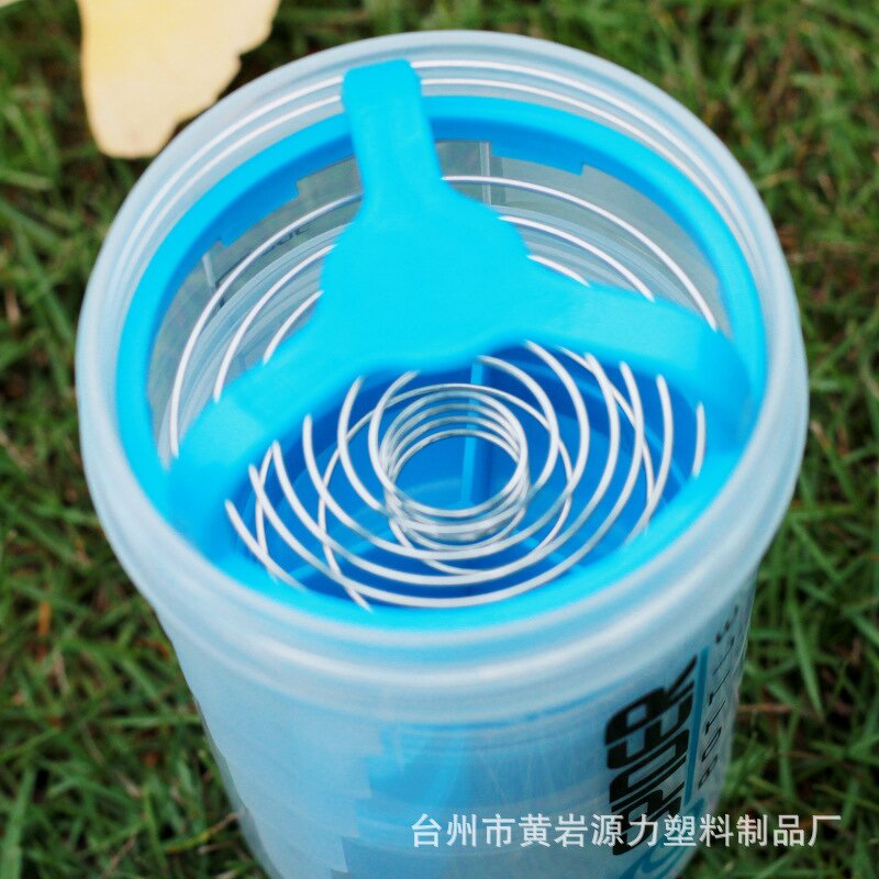 Protein Shaker Bottle Manufacturer - Promotional Gift 17oz Portable Bpa Free Transparent Plastic Workout Gym with Pill Organizer